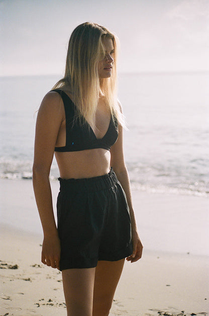 SUMMER Shorts - black linen